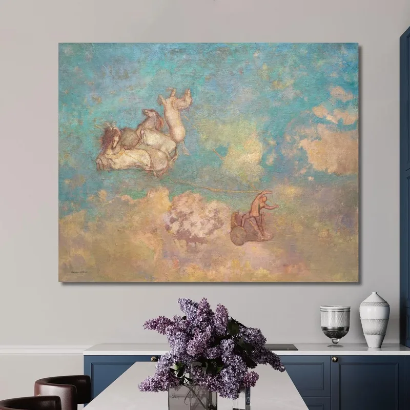El Carro De Apolo Odilon Redon
