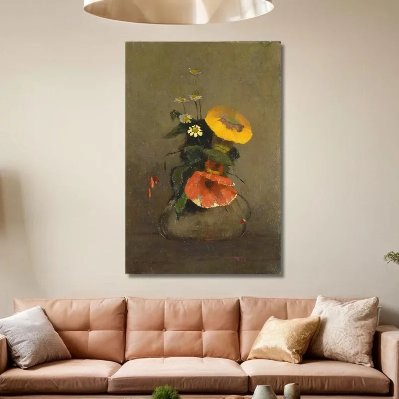 Vase De Fleurs 3 Odilon Redon
