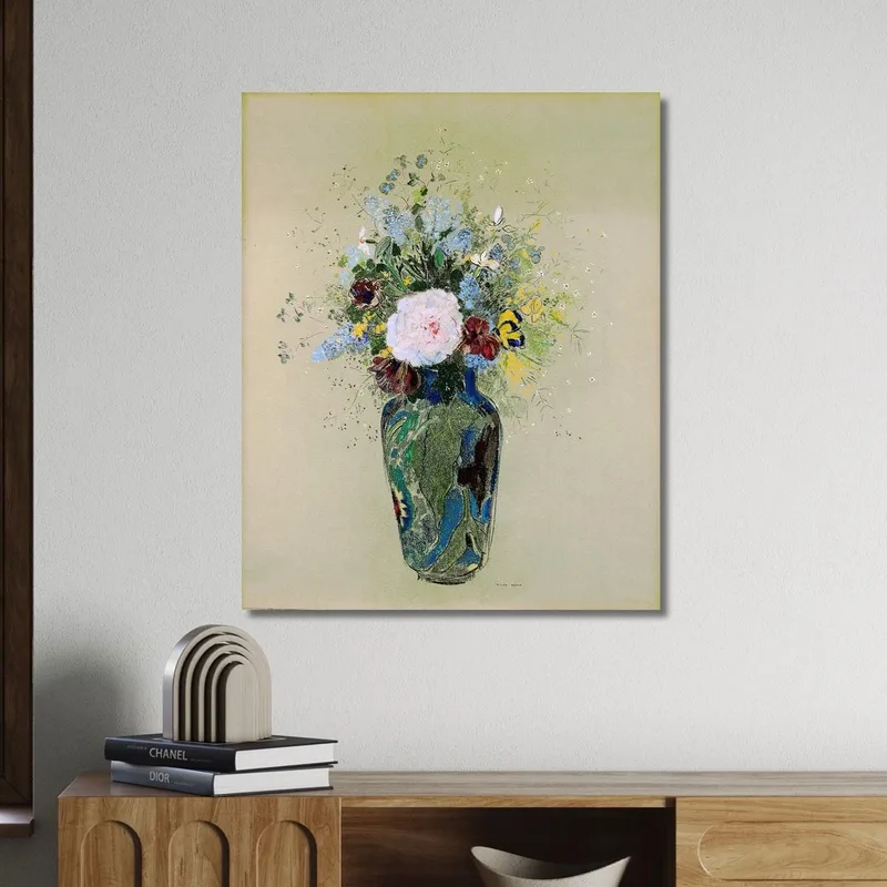 Vase Of Flowers 4 Odilon Redon