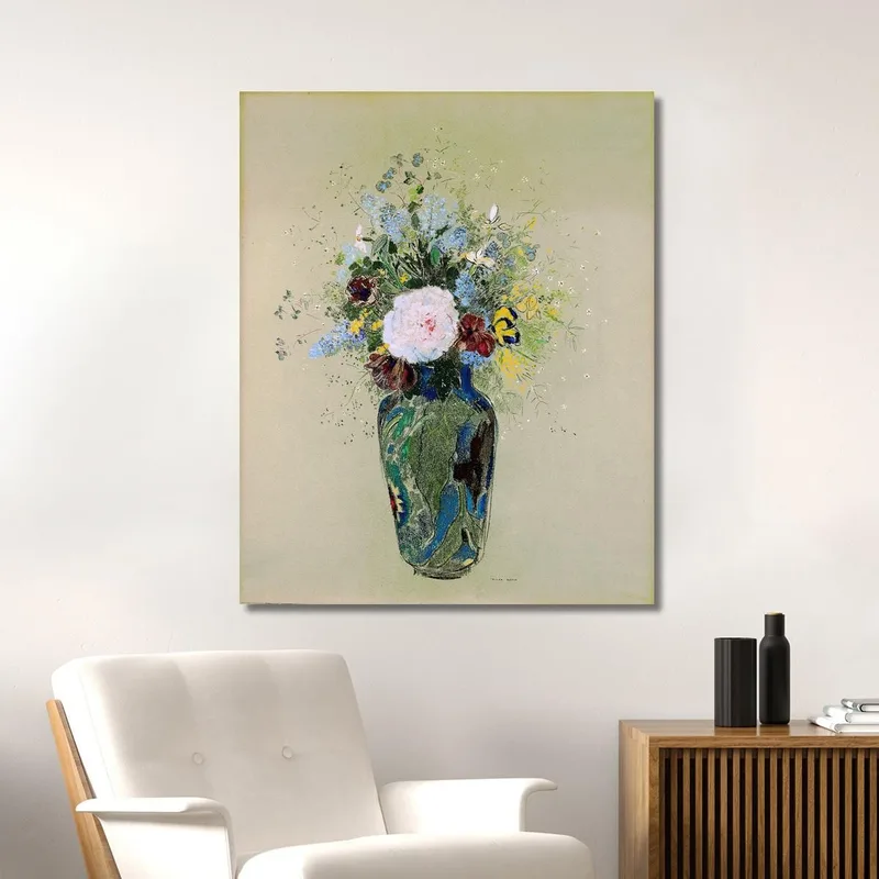 Vase Of Flowers 4 Odilon Redon
