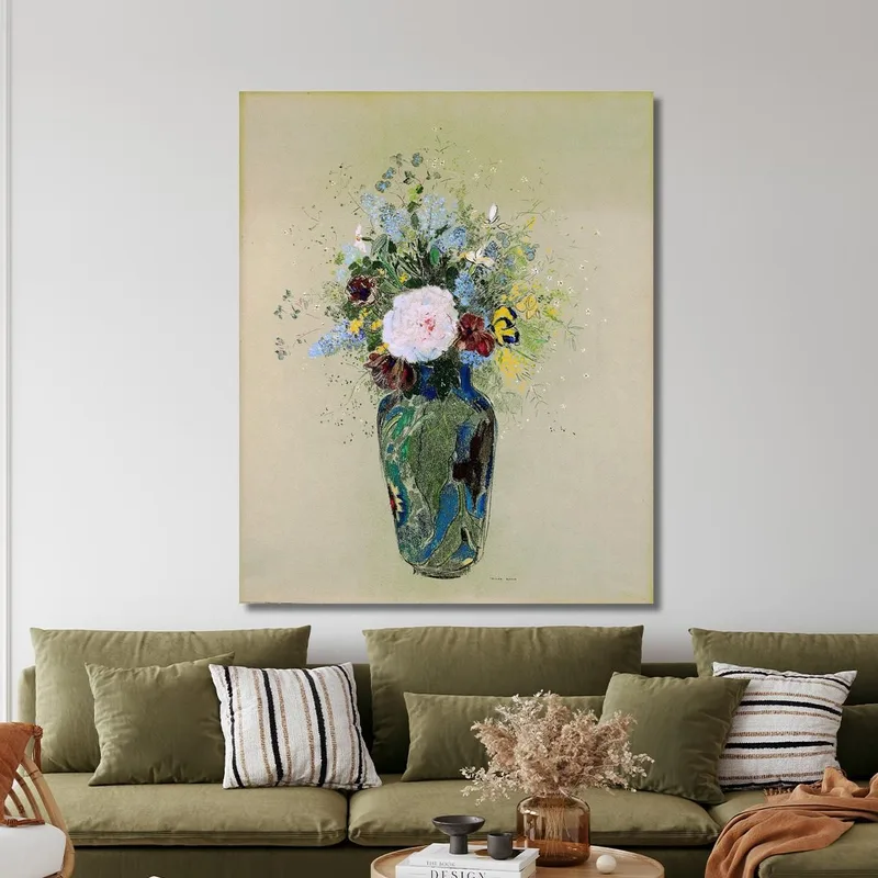 Vase Of Flowers 4 Odilon Redon