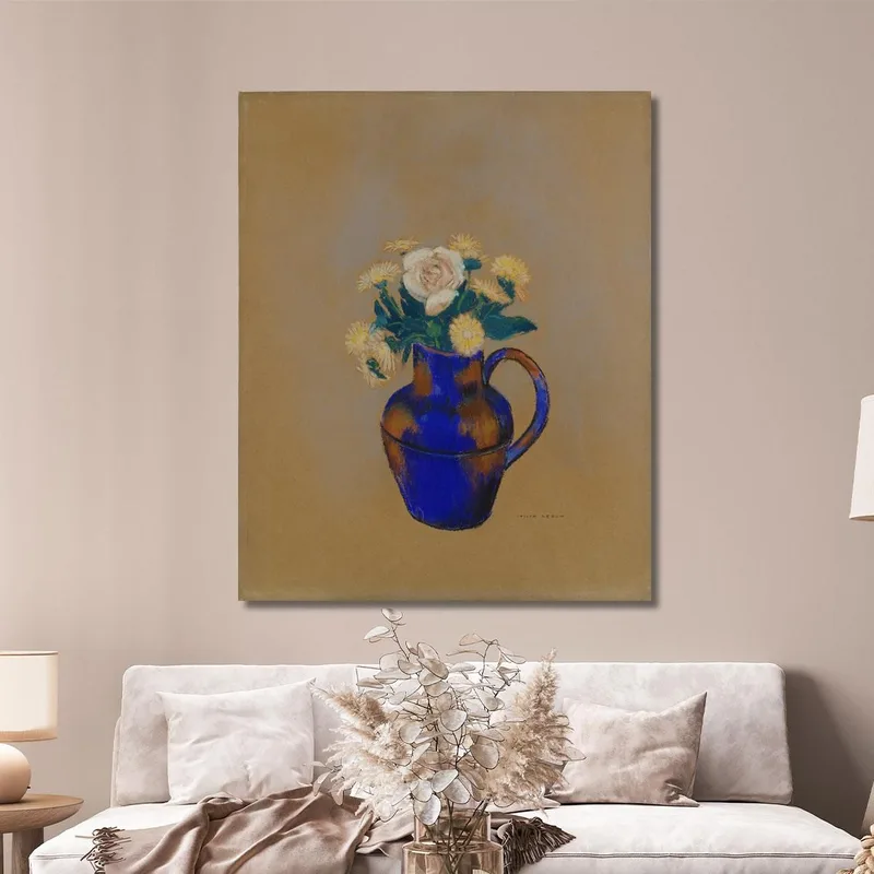 Jarrón De Flores Odilon Redon