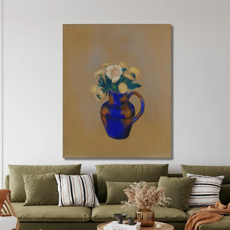 Jarrón De Flores Odilon Redon