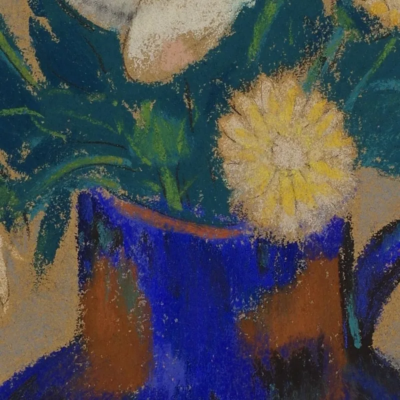 Jarrón De Flores Odilon Redon