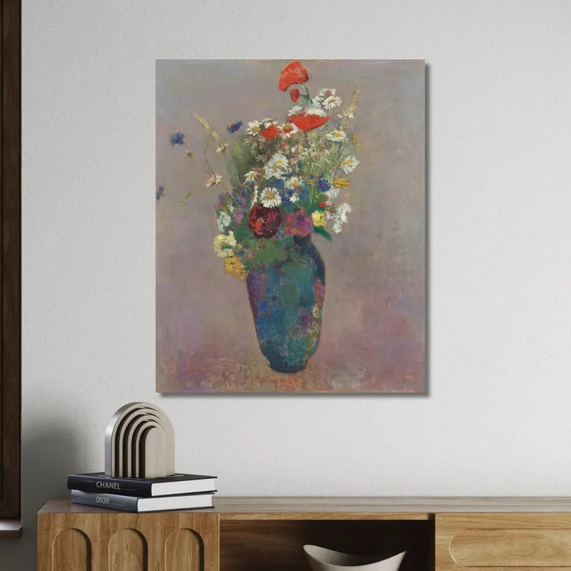 Vision Einer Blumenvase Odilon Redon