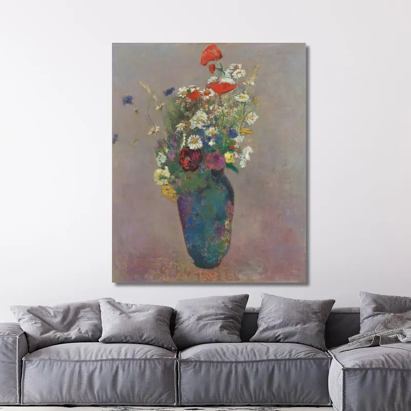 Vision Einer Blumenvase Odilon Redon