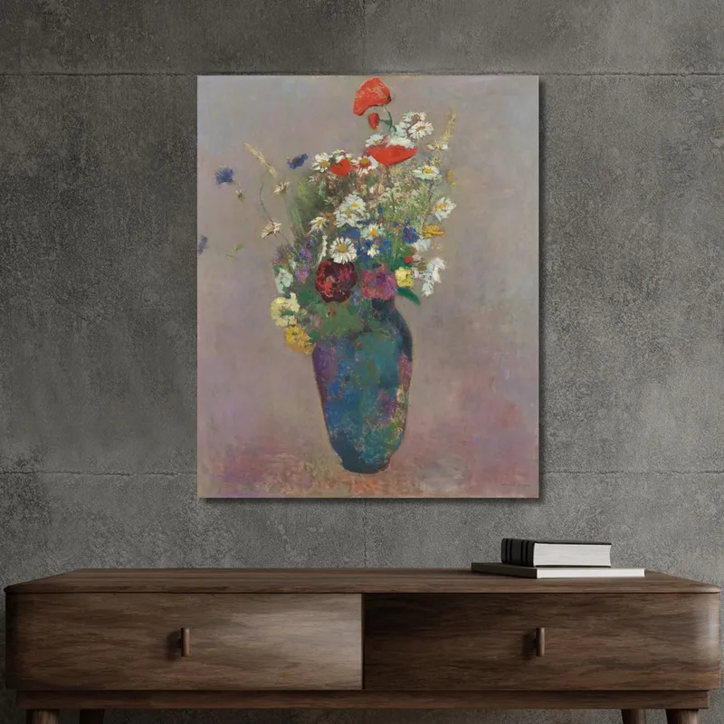 Vision Einer Blumenvase Odilon Redon