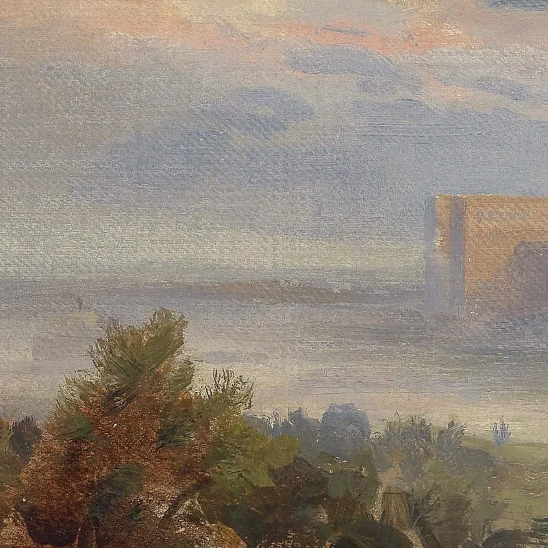 Via Cassia Cerca De Roma Oswald Achenbach