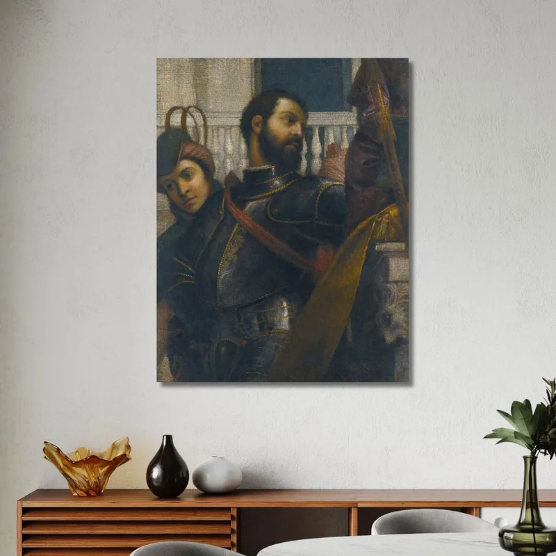 Un Chevalier Et Son Page Paolo Veronese