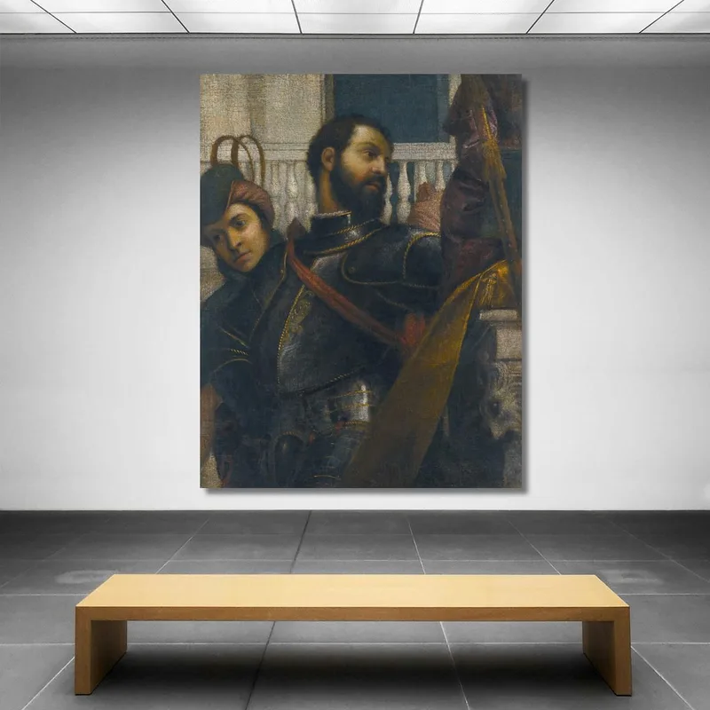 Un Chevalier Et Son Page Paolo Veronese