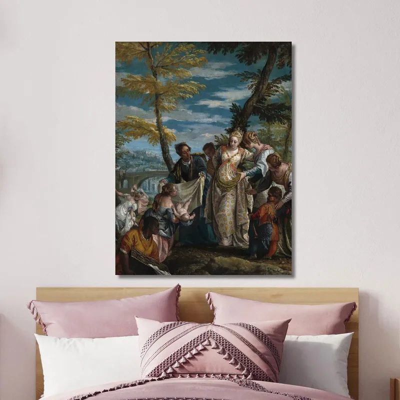 La Découverte De Moïse Paolo Veronese