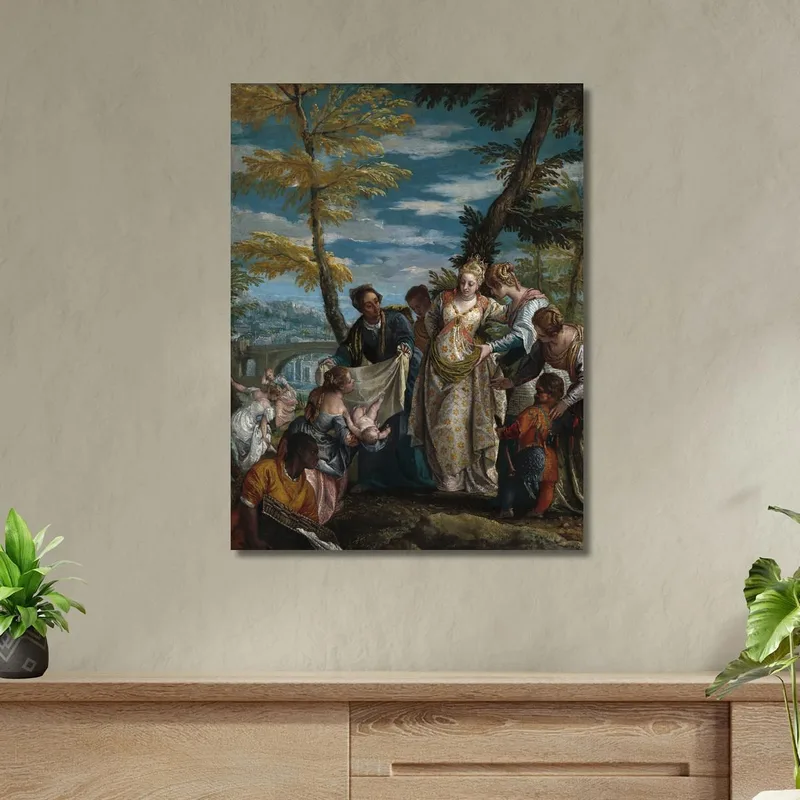 La Découverte De Moïse Paolo Veronese