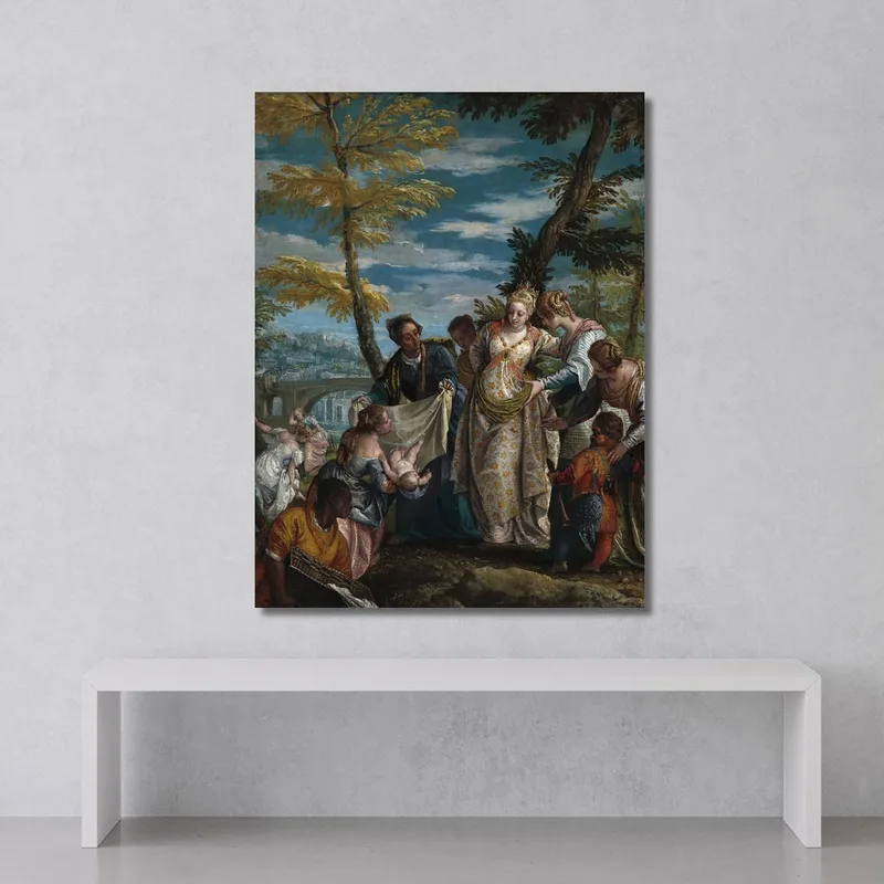 La Découverte De Moïse Paolo Veronese
