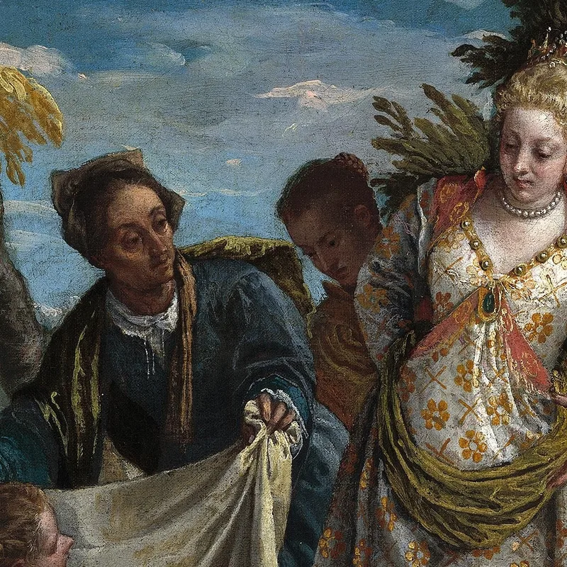 La Découverte De Moïse Paolo Veronese