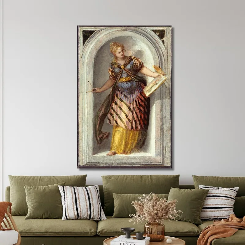 La Muse De La Peinture Paolo Veronese