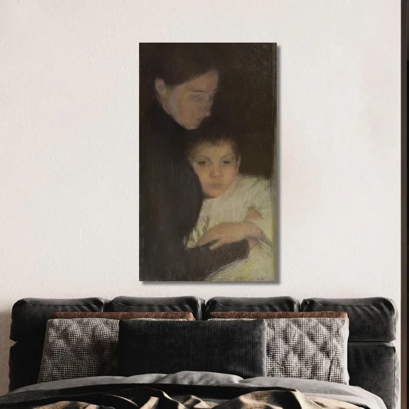 Frau Und Kind Pascal Dagnan Bouveret