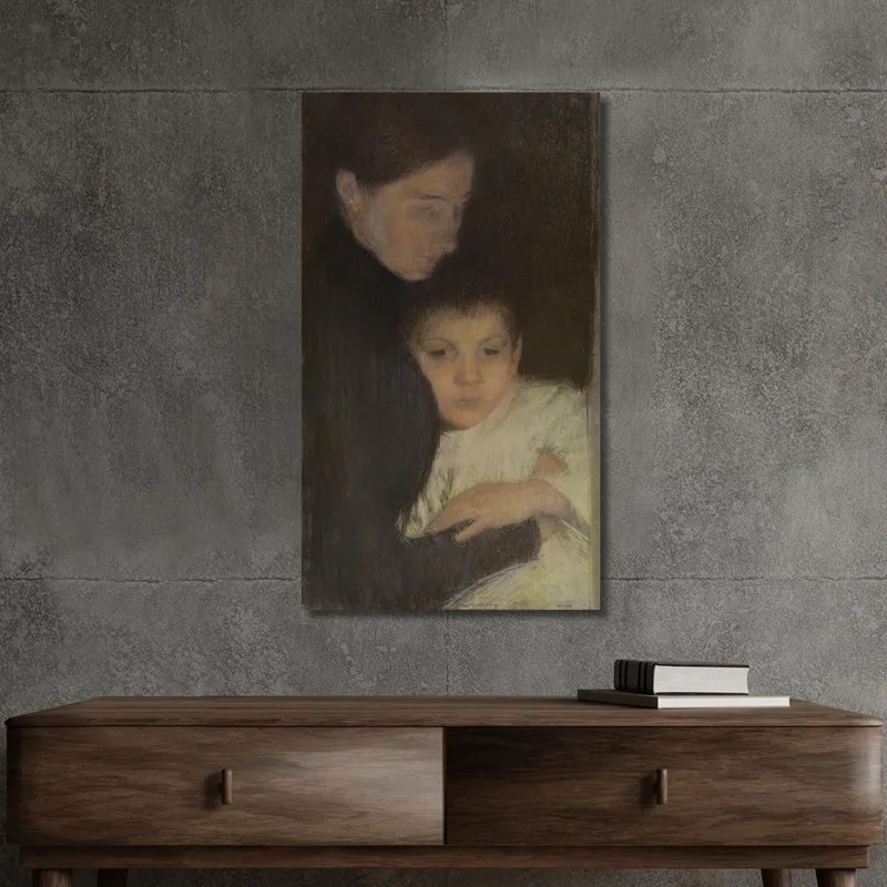 Frau Und Kind Pascal Dagnan Bouveret