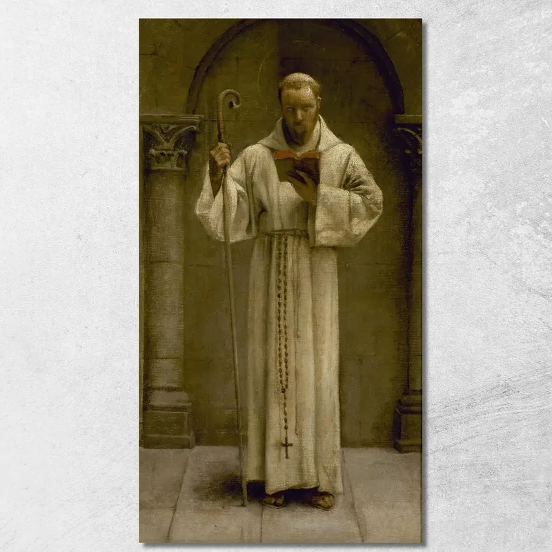 Santo Herbland Pascal Dagnan Bouveret quadro stampa su tela