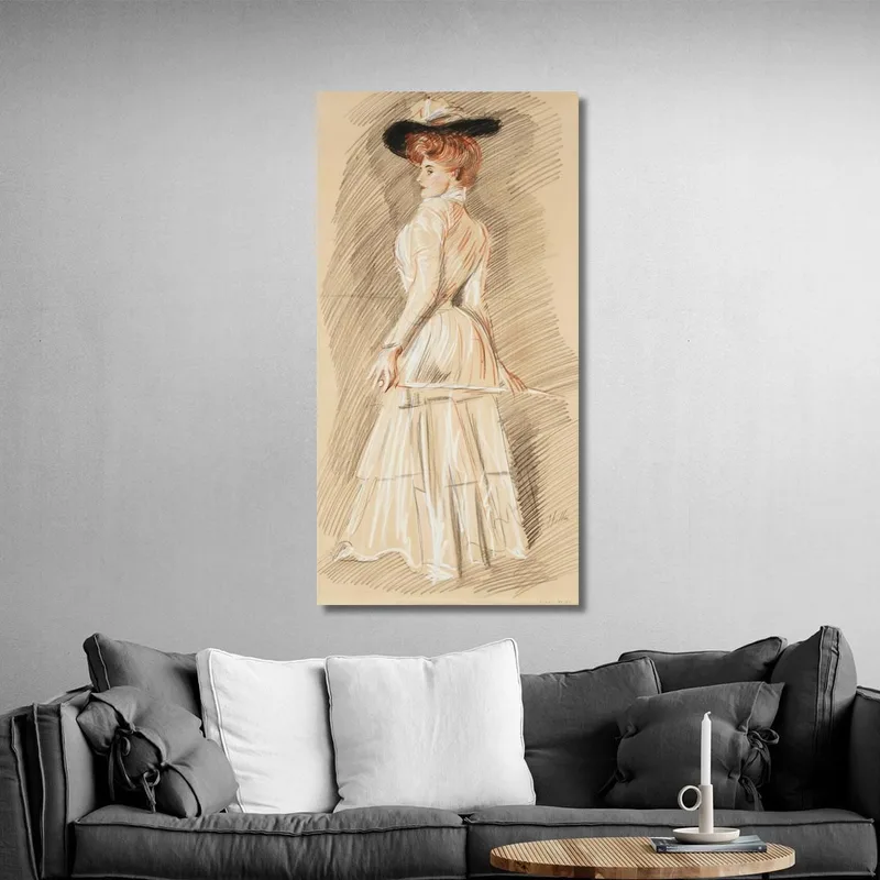 Eleganter Gehstock Paul César Helleu
