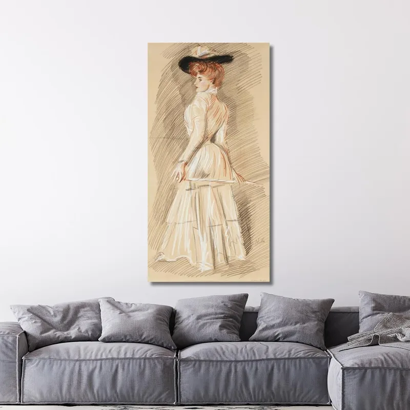 Eleganter Gehstock Paul César Helleu
