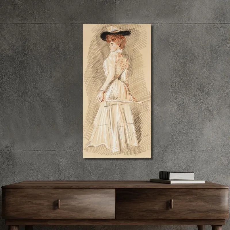 Eleganter Gehstock Paul César Helleu