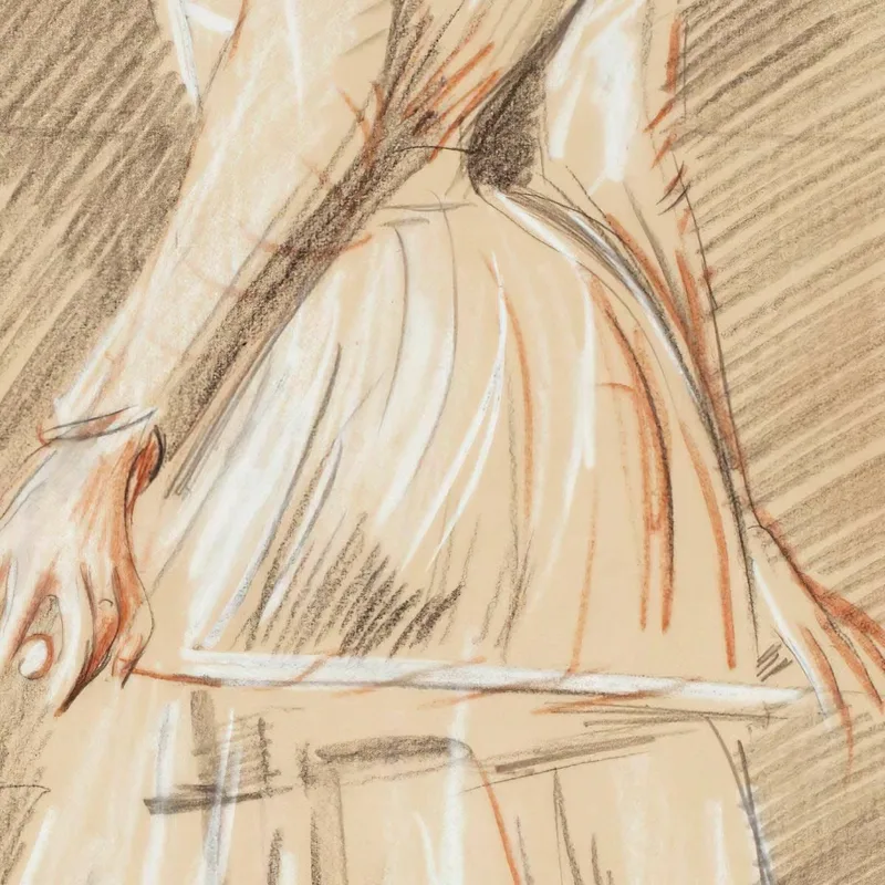 Eleganter Gehstock Paul César Helleu