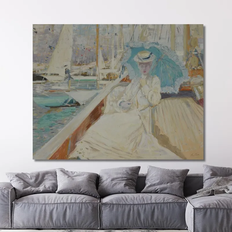 En Barco Paul César Helleu