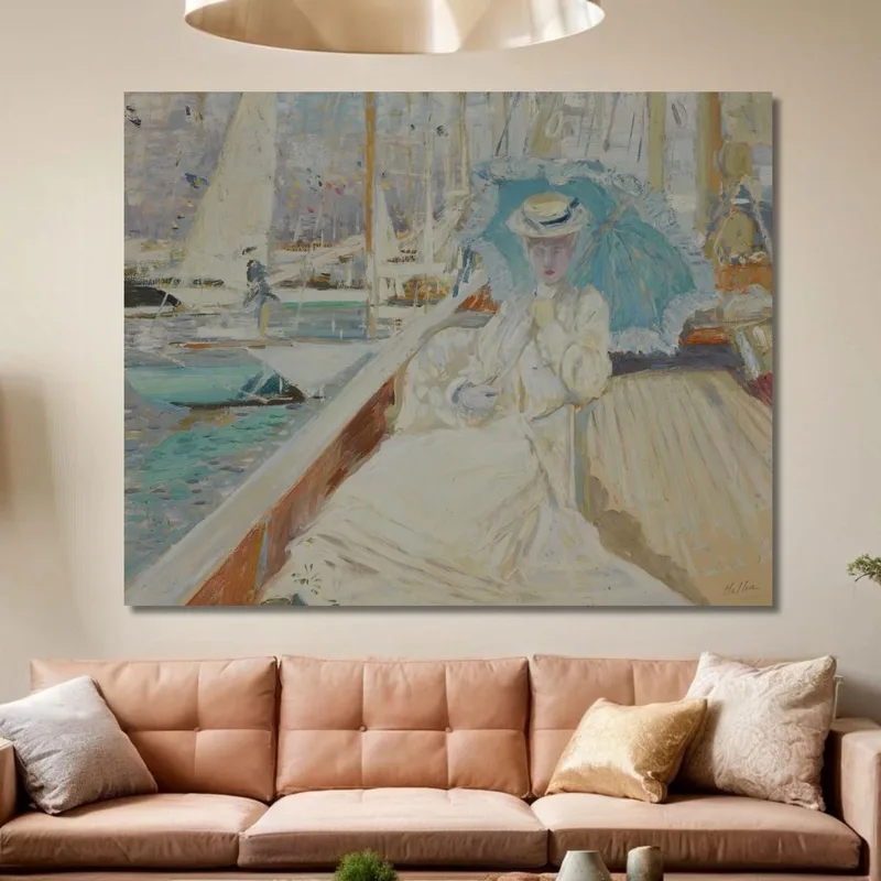 En Barco Paul César Helleu