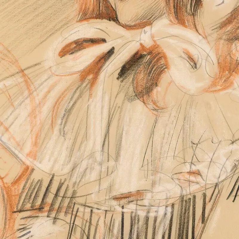 Niña Sosteniendo Su Muñeca Paul César Helleu