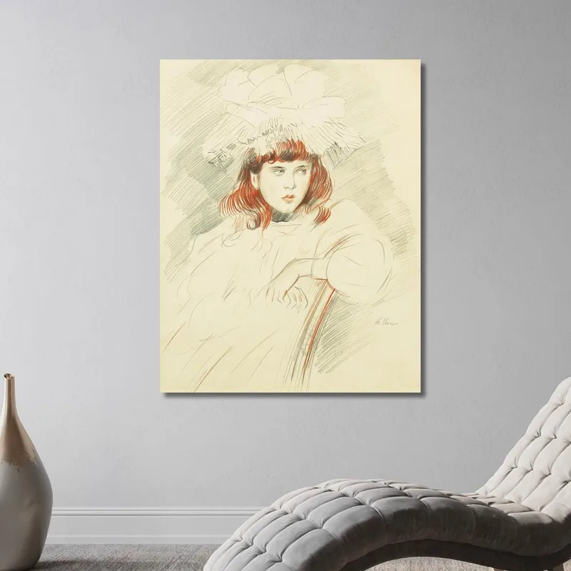Porträt Von Ellen Paul César Helleu