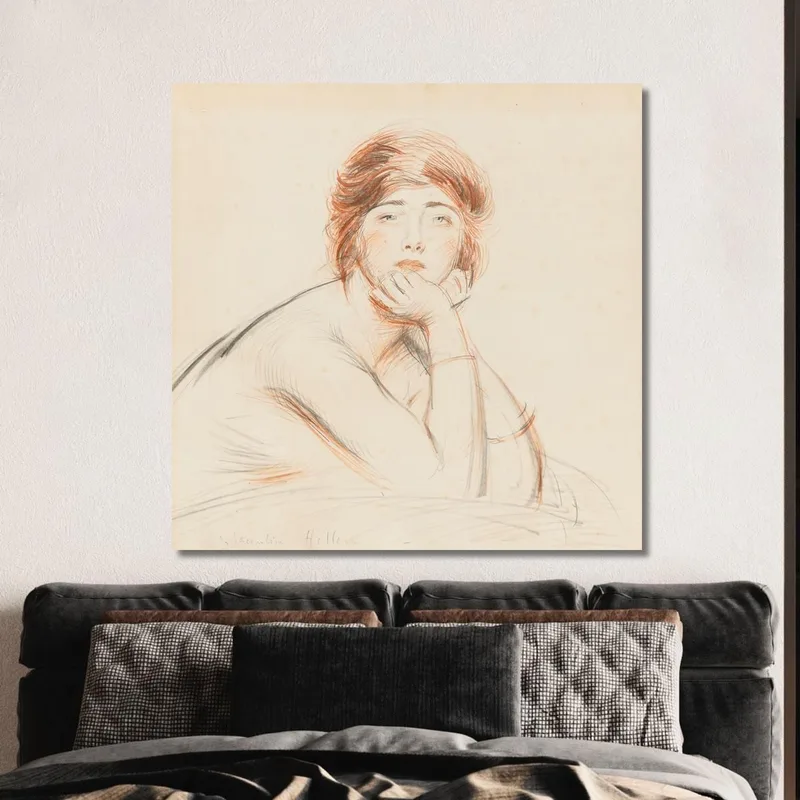 Portrait Von Jacqueline Paul César Helleu