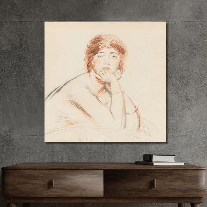 Portrait Von Jacqueline Paul César Helleu