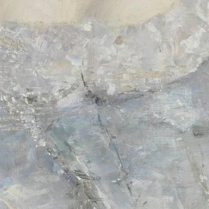 Joven Dama De Blanco Paul César Helleu