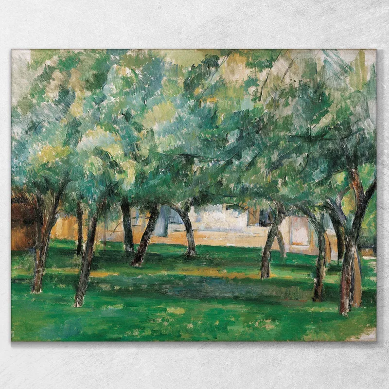 Bauernhof In Der Normandie Paul Cézanne