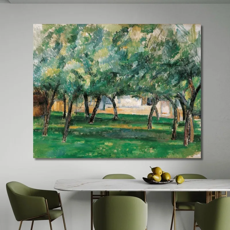 Bauernhof In Der Normandie Paul Cézanne