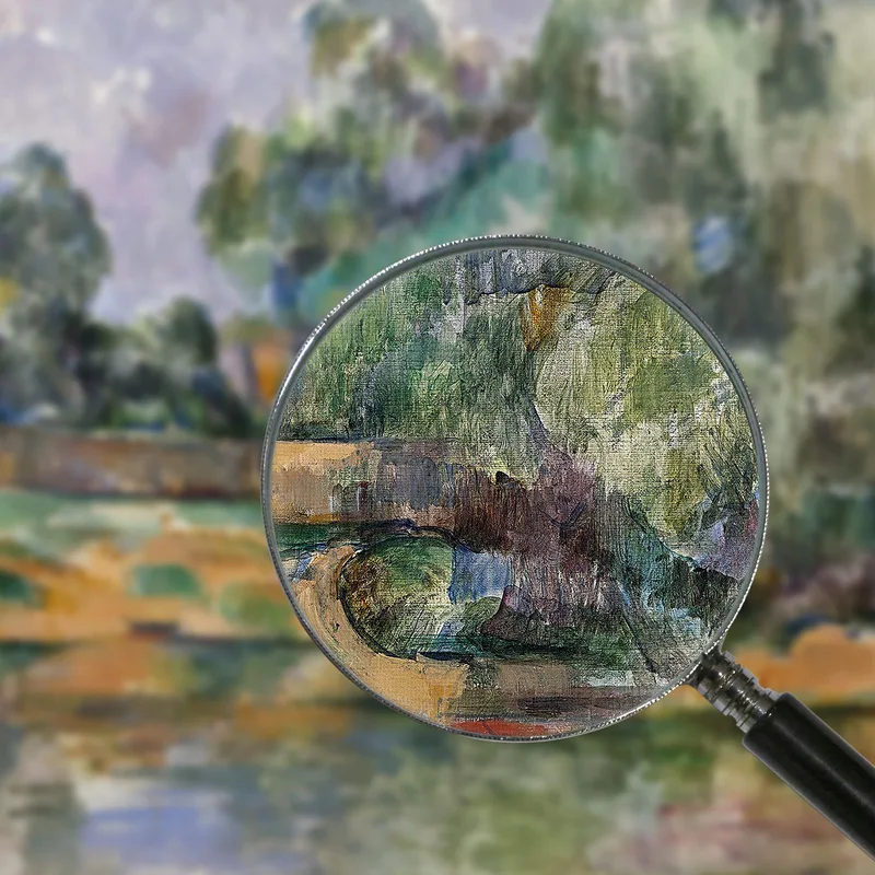 Seineufer Bei Médan Paul Cézanne