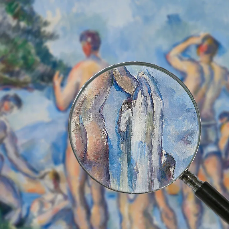 Badende 2 Paul Cézanne