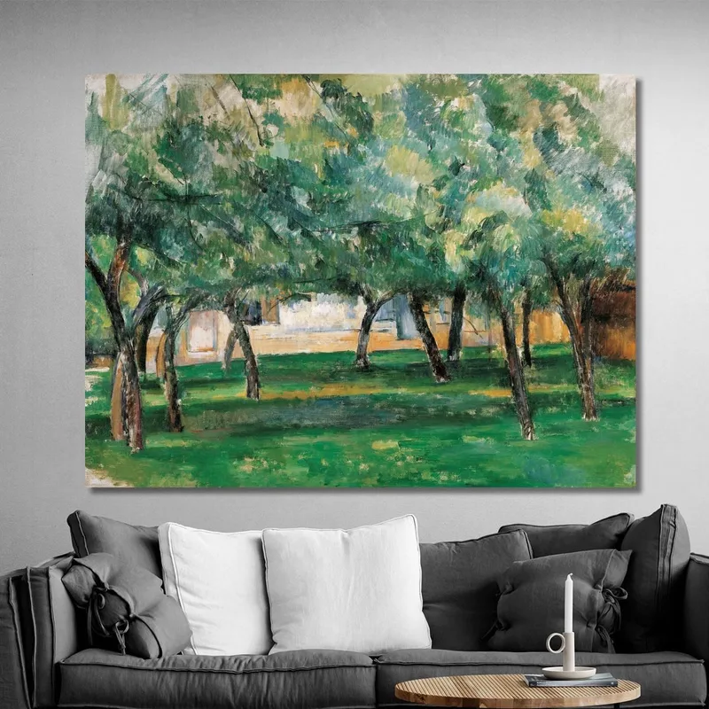 Granja En Normandía Paul Cézanne
