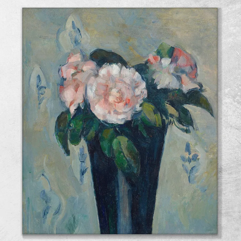 Die Dunkelblaue Vase Paul Cézanne