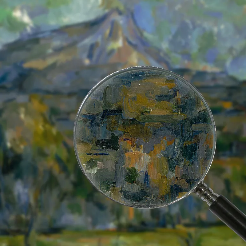 Monte Santa Victoria Paul Cézanne