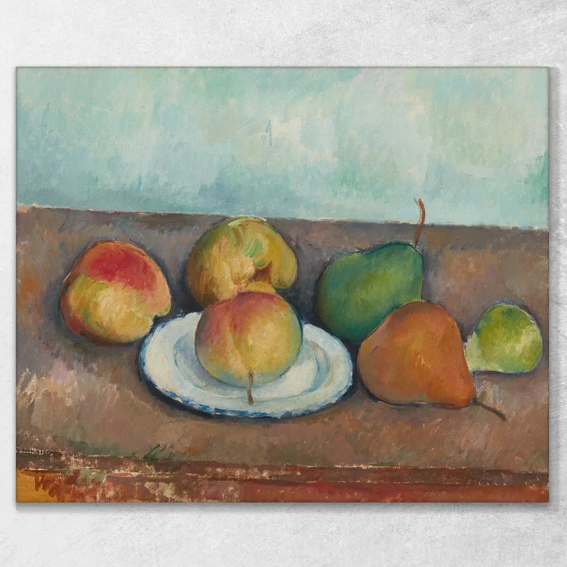 Nature Morte Pommes Et Poires Paul Cézanne
