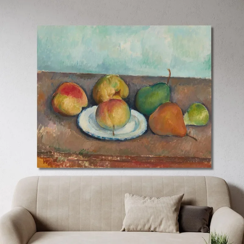 Nature Morte Pommes Et Poires Paul Cézanne