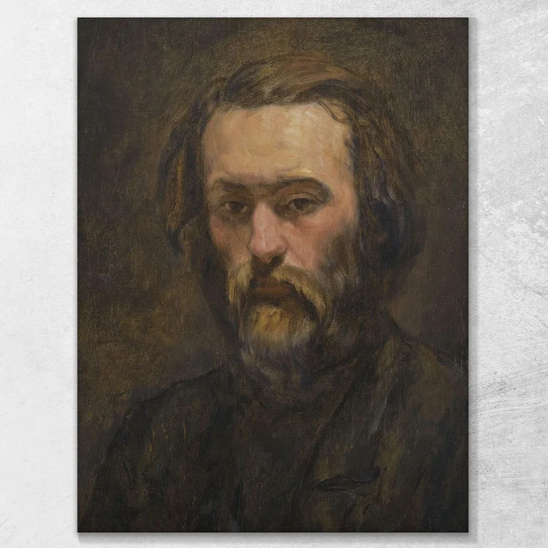 Retrato De Un Hombre Paul Cézanne