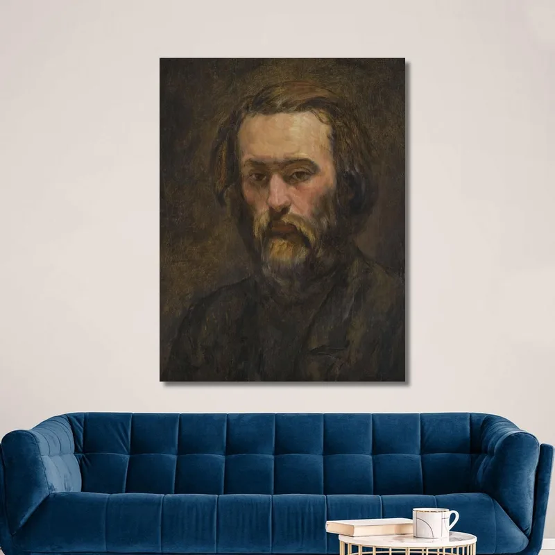 Retrato De Un Hombre Paul Cézanne