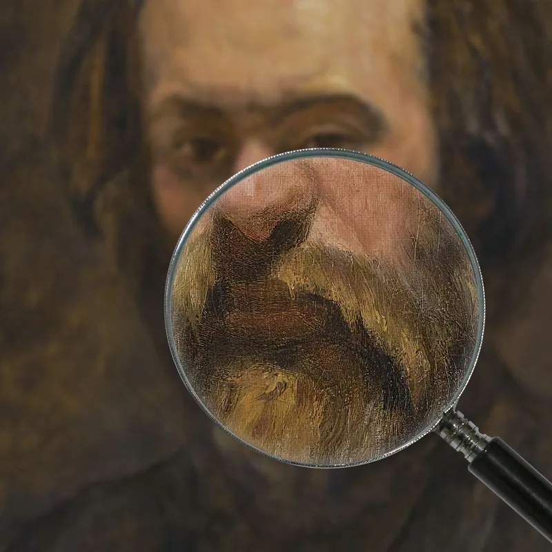 Retrato De Un Hombre Paul Cézanne