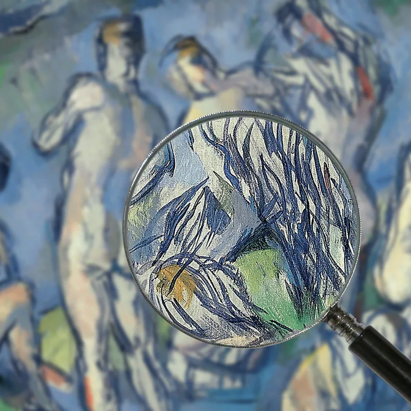 Siete Bañistas Paul Cézanne