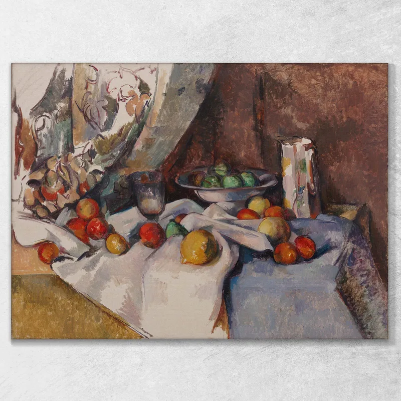 Natura Morta Con Mele 2 Paul Cézanne