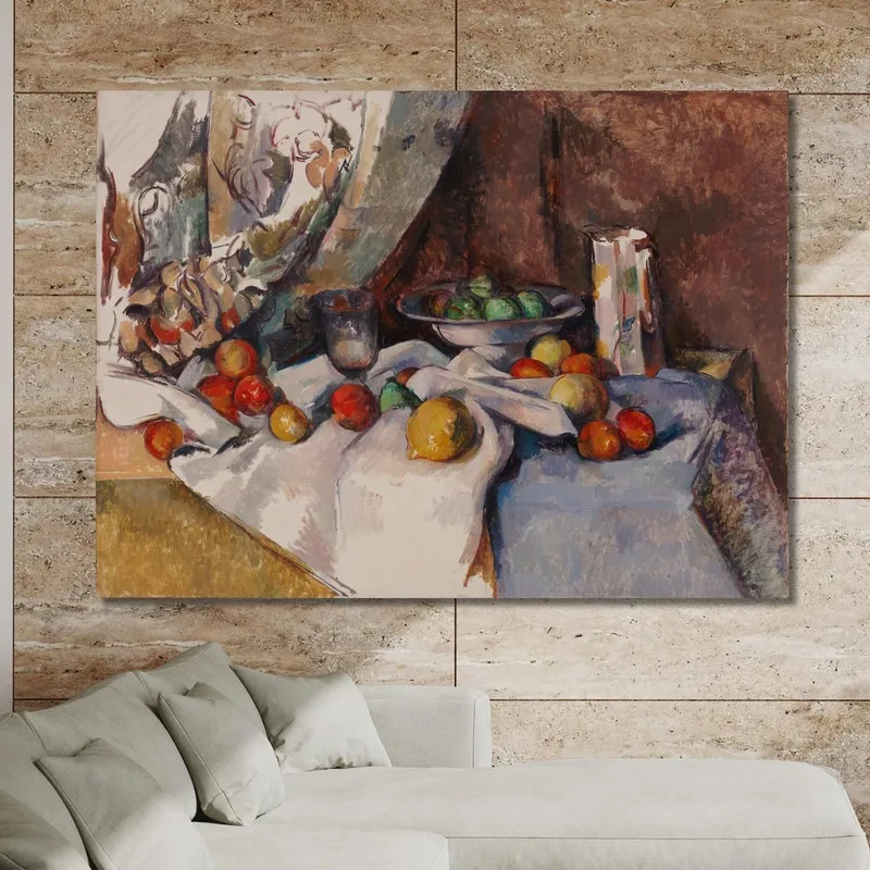 Natura Morta Con Mele 2 Paul Cézanne