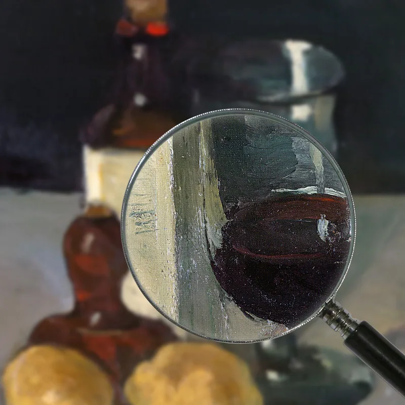 Naturaleza Muerta Con Botella De Cristal Y Limones Paul Cézanne
