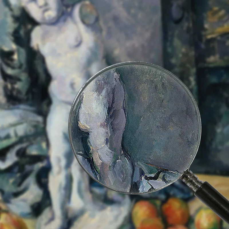 Stillleben Mit Statuette Paul Cézanne